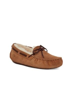 UGG Dakota Suede Shearling Moccasin Slipper